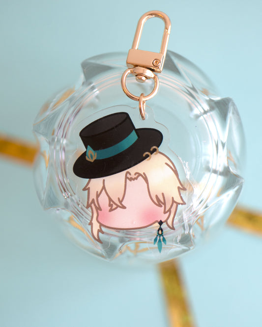 Aventurine Acrylic keychain