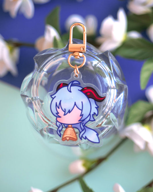 Ganyu Acrylic keychain